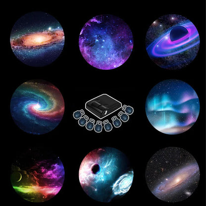 Planet Projection Lamp – Galaxy Night Light for Bedroom | Space Projector Gift