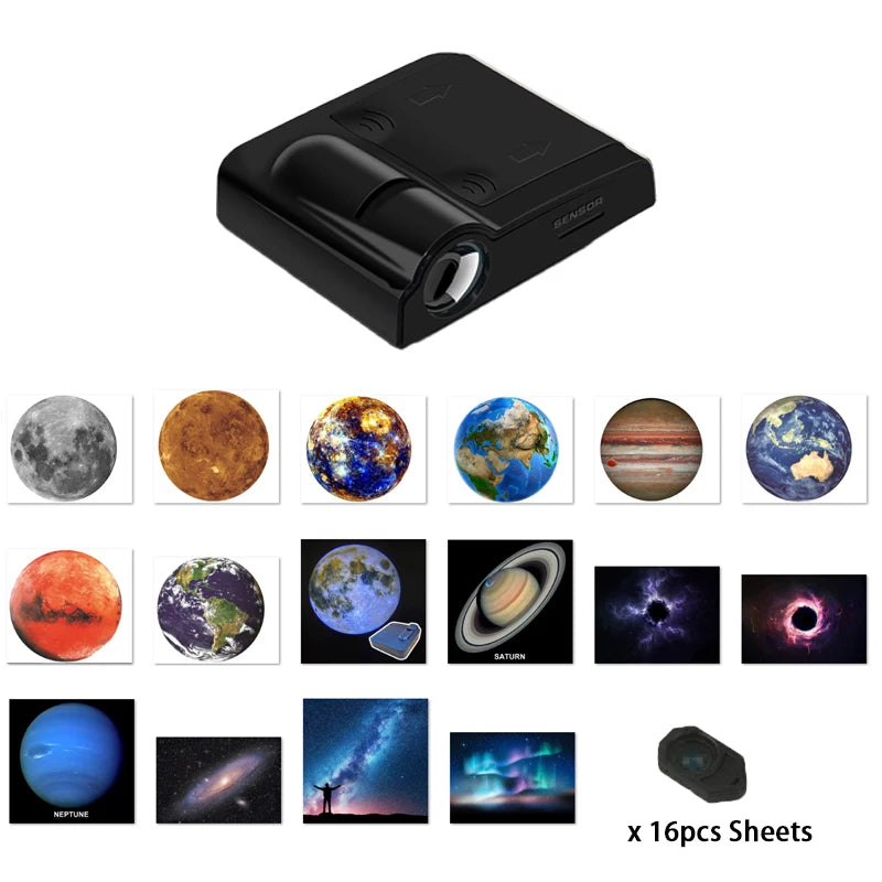 Planet Projection Lamp – Galaxy Night Light for Bedroom | Space Projector Gift