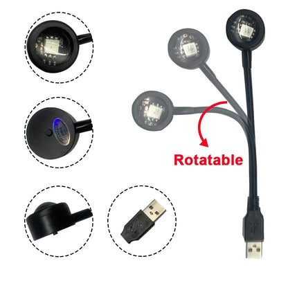 Sunset Projection Lamp – USB Mood Light for Bedroom, Photography & Cozy Spaces