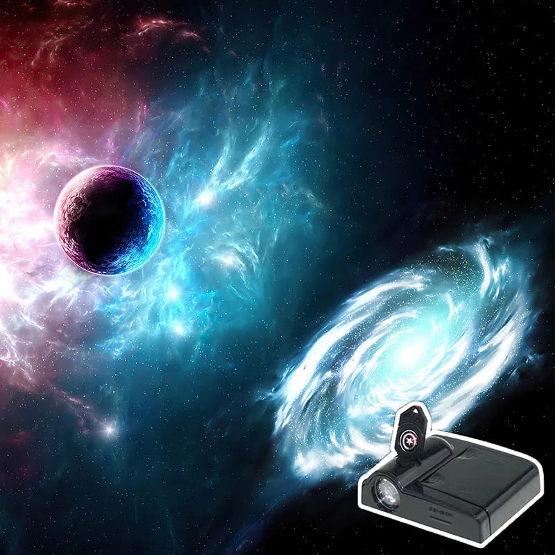 Planet Projection Lamp – Galaxy Night Light for Bedroom | Space Projector Gift