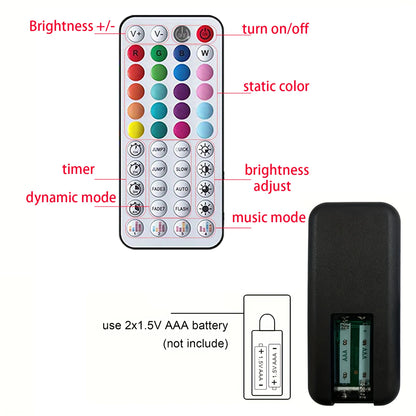 RGB LED Strip Lights 0,5–30M – Music Sync, App & Remote Control, CE Certified